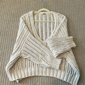 Free people - oversized chunky knit sweater